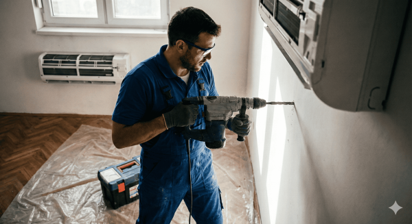 A klímatelepítés nem barkácsfeladat – ezért elengedhetetlen a hozzáértő szakember